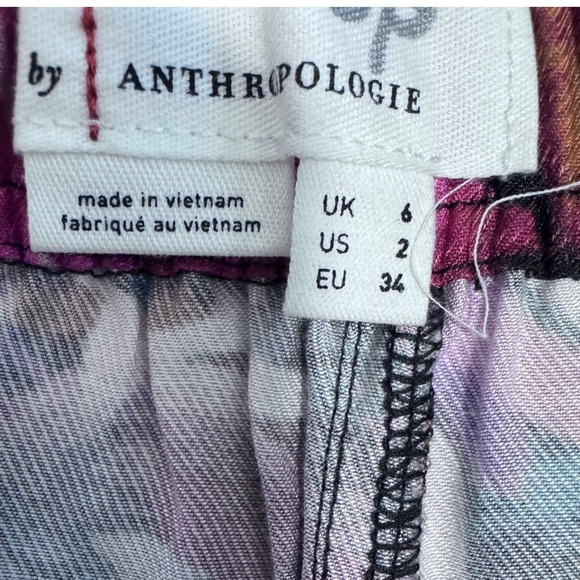 By Anthropologie‎ Palazzo Utility Pants
Size 2 Side Tie Detail Wide Leg - Picture 6 of 6